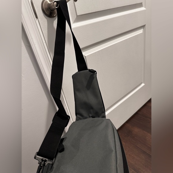 Highland Tactical EXPO Molle Webbing Crossbody Bag Adjustable Sling Bag - Gray - Picture 7 of 12